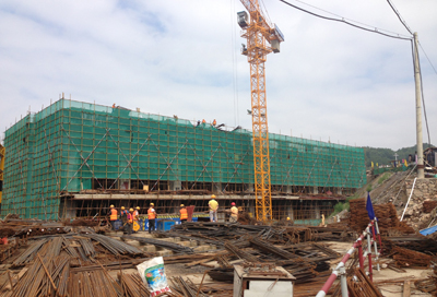 花果园五里冲U区施工程进度情况_花果园