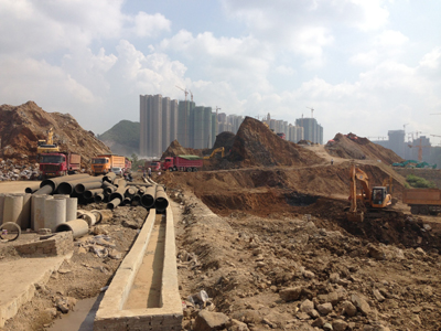 花果园M区施工程进度情况_花果园