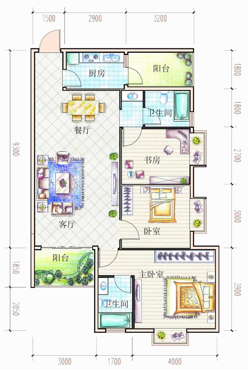 1410二层房设计图